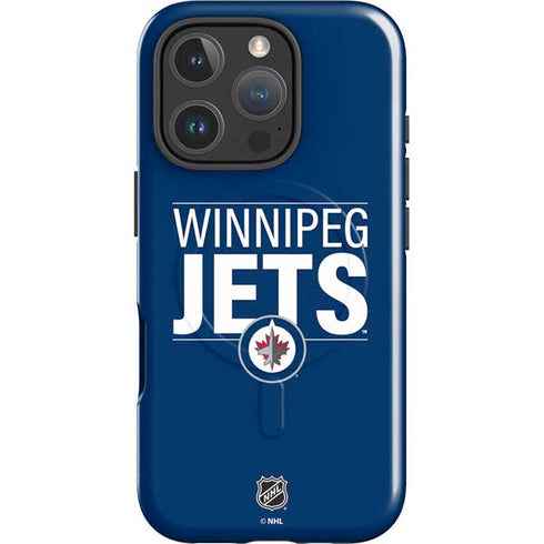NHL Winnipeg Jets Lineup iPhone 16 Pro Magsafe Impact Case